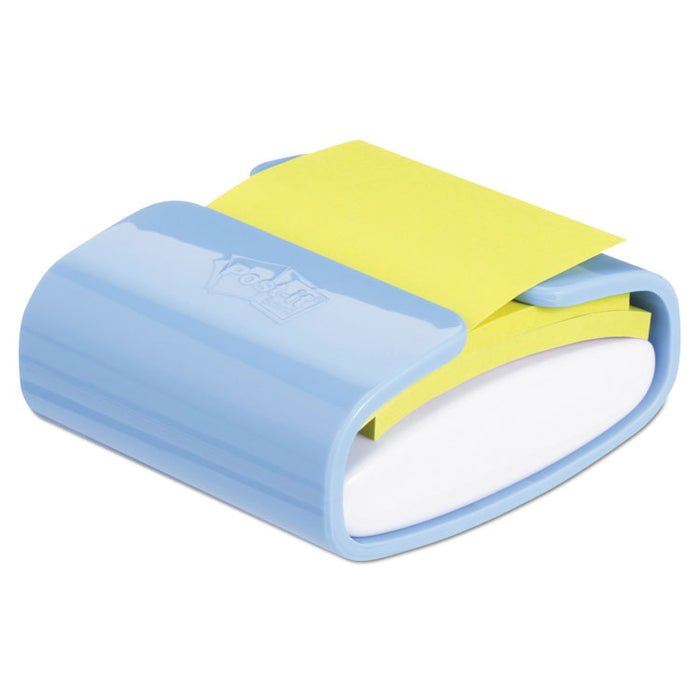 Wrap Dispenser, For 3 x 3 Pads, White/Periwinkle