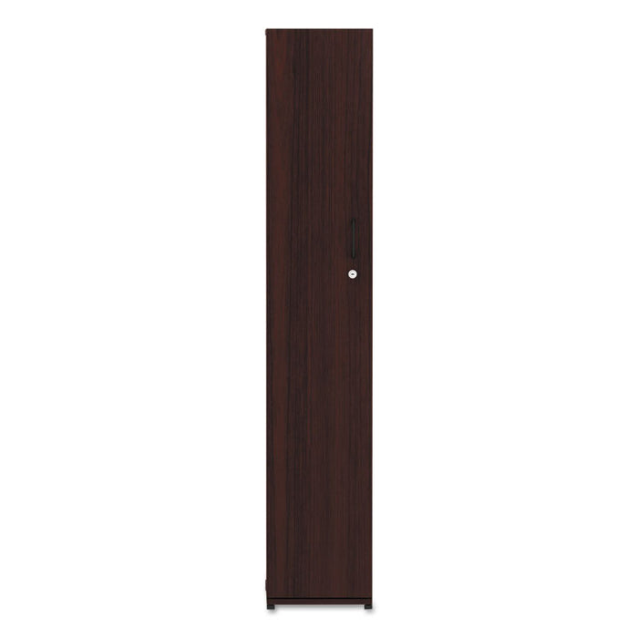 Alera Valencia Series Wardrobe, 11 7/8w x 23 7/8d x 65h, Mahogany
