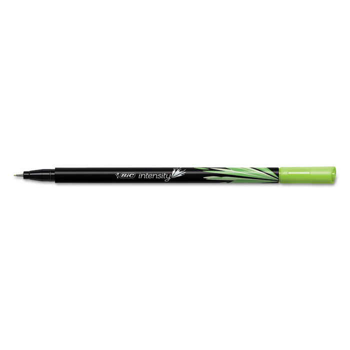 Intensity Stick Porous Point Marker Pen, 0.4mm, Assorted Ink/Barrel, 10/Pack