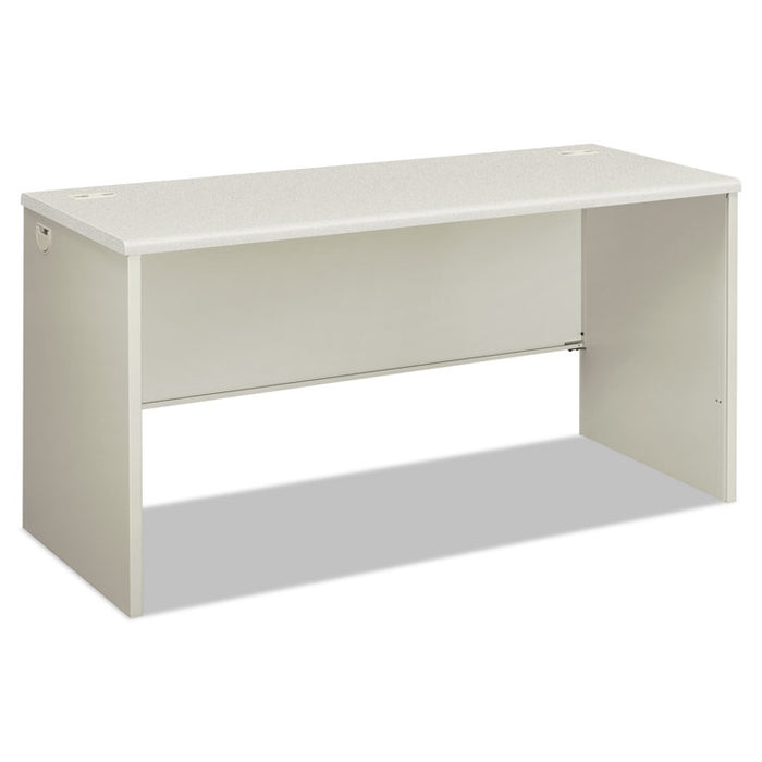 38000 Series Desk Shell, 60w x 24d x 30h, Silver Mesh/Light Gray