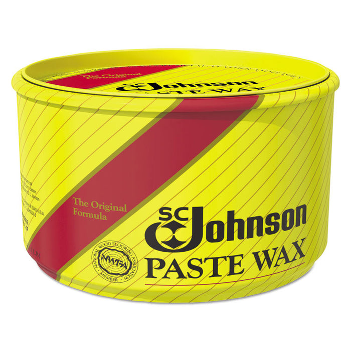 Paste Wax, Multi-Purpose Floor Protector, 16oz Tub, 6/Carton