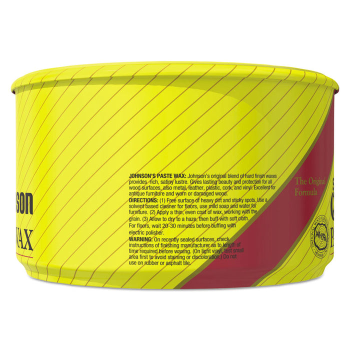 Paste Wax, Multi-Purpose Floor Protector, 16oz Tub, 6/Carton