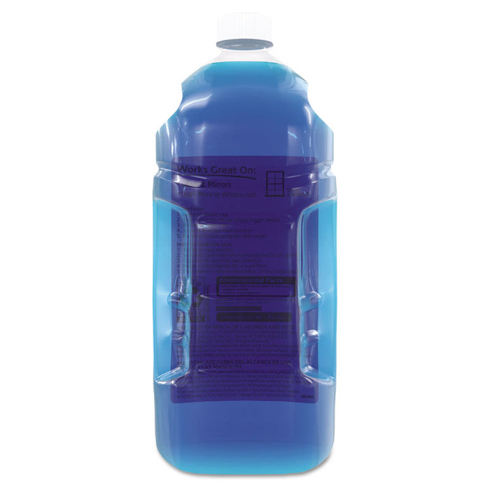 Glass Cleaner with Ammonia-D, 67.6 oz Refill, 6/Carton