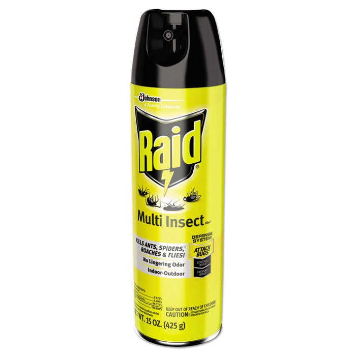 Multi Insect Killer, 15 oz Aerosol Spray, 12/Carton