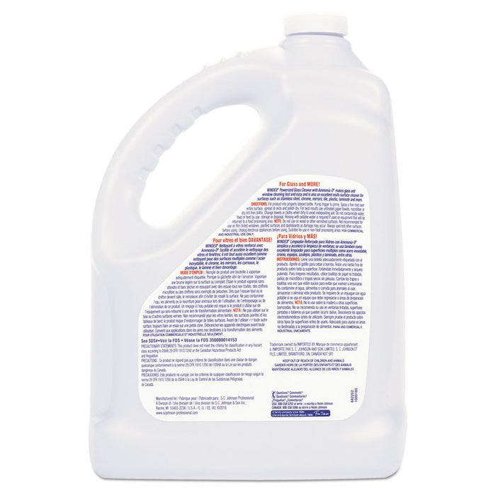 Glass Cleaner with Ammonia-D, 1gal Bottle