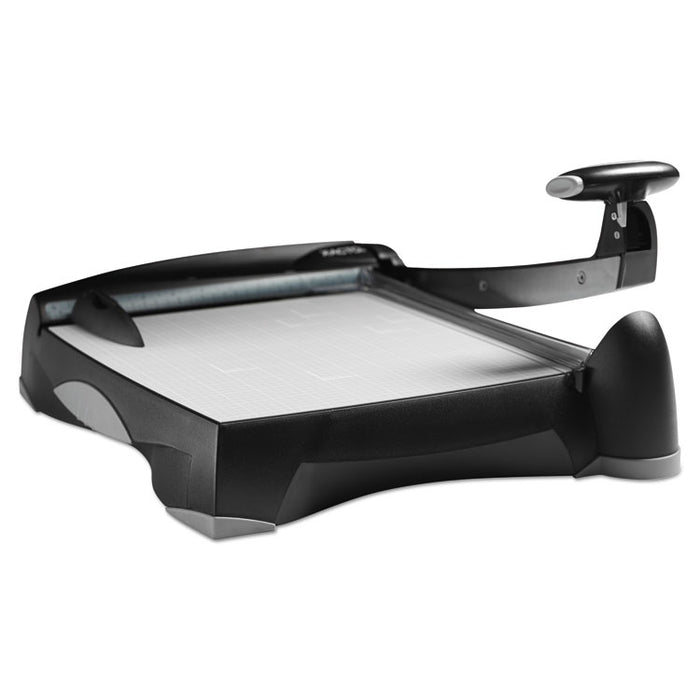 12-Sheet Laser Guillotine Trimmer, 12" Cut Length, Plastic Base, 12 x 12