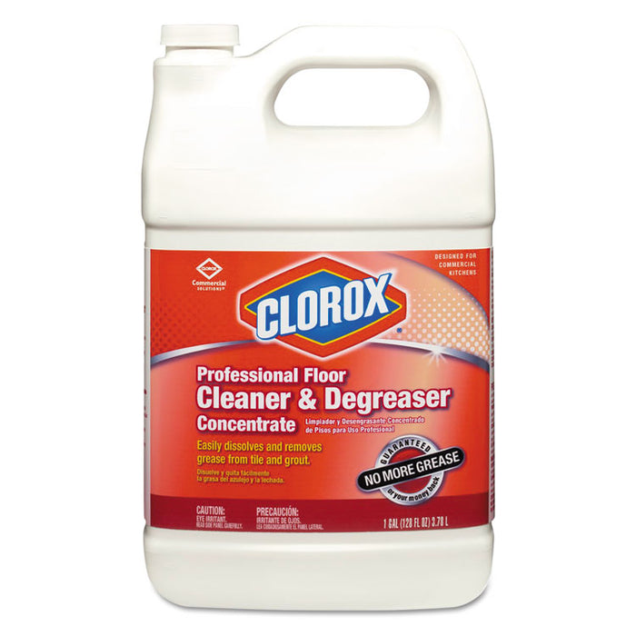 Professional Floor Cleaner and Degreaser Concentrate, 1 gal Bottle