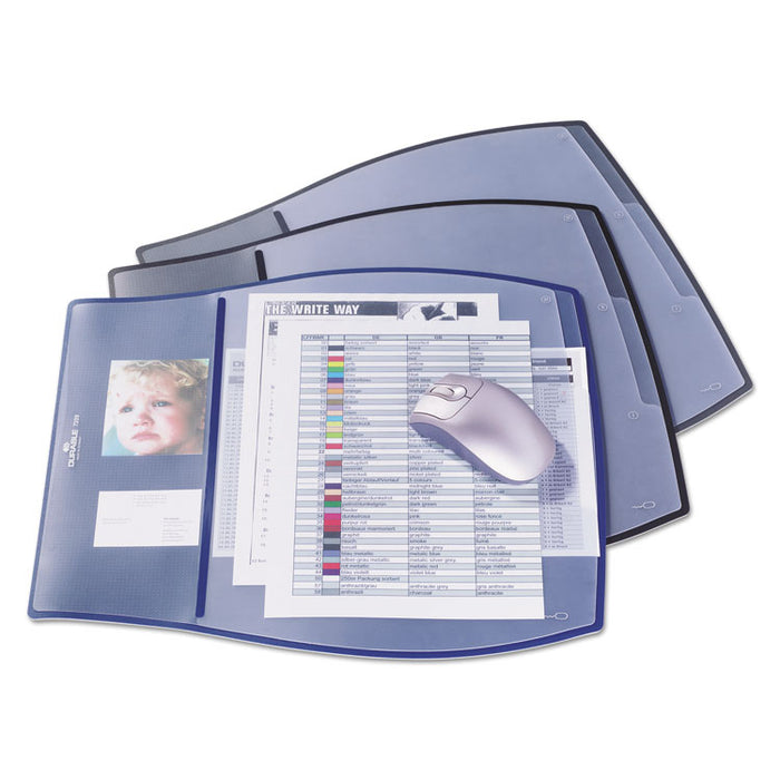 Work Pad, 3 Overlays, 17 1/4 x 15 1/2, Black