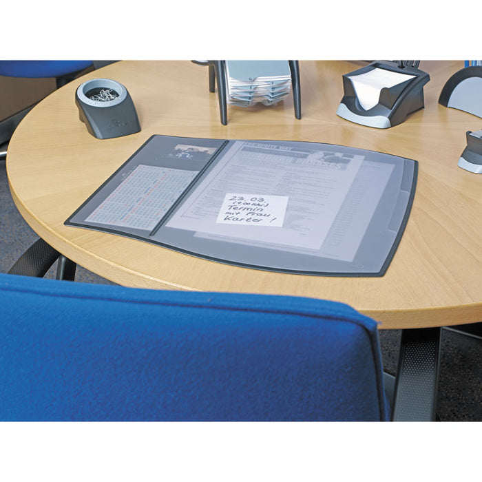 Work Pad, 3 Overlays, 17 1/4 x 15 1/2, Black