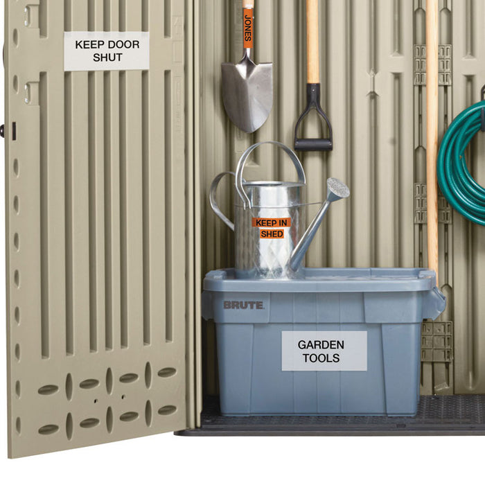 LW Durable Shelving Labels, 1" x 3.5", 100/Roll