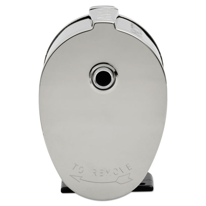 Model L Classroom Manual Pencil Sharpener, Manual, 2.75" x 4.75" x 4.25", Black/Nickel
