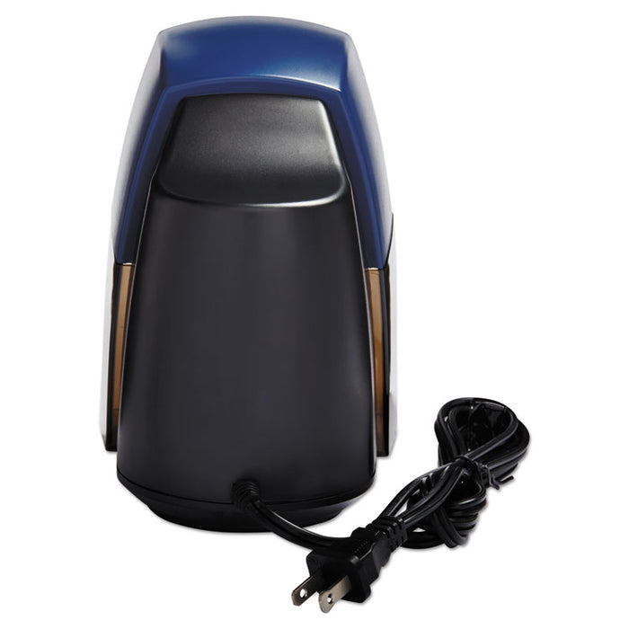 TeacherPro Classroom Electric Pencil Sharpener, AC-Powered, 5.75" x 8.5" x 8", Blue