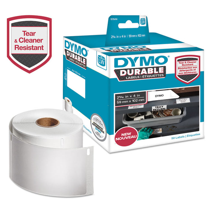 LW Durable Labels, 2.31" x 4", 50/Roll