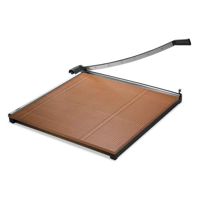 Square Commercial Grade Wood Base Guillotine Trimmer, 20 Sheets, 30" x 30"