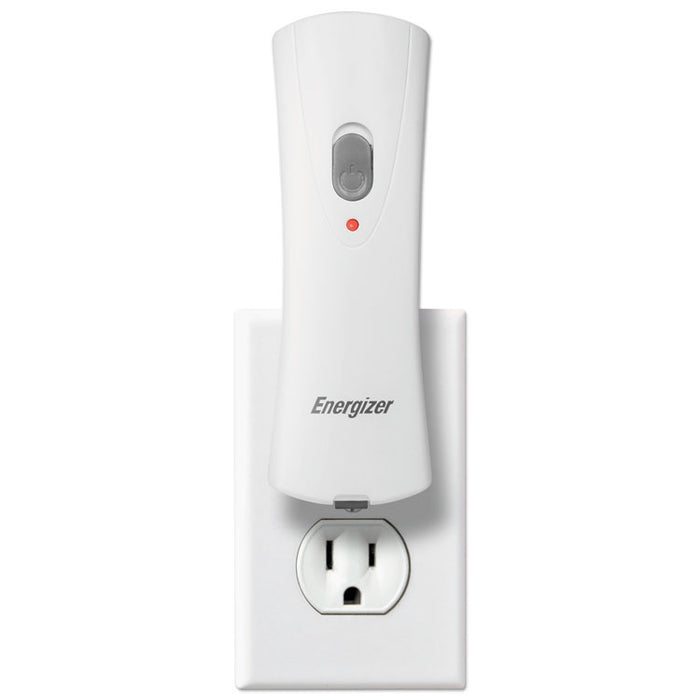 Weather Ready LED Flashlight, 1 NiMH Rechargeable Battery (Included), Silver/Gray