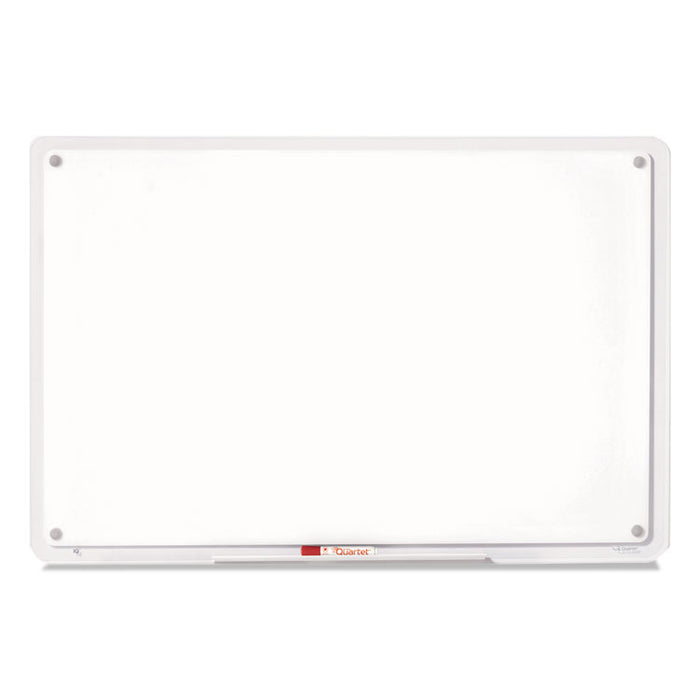 iQ Total Erase Board, 49 x 32, White, Clear Frame