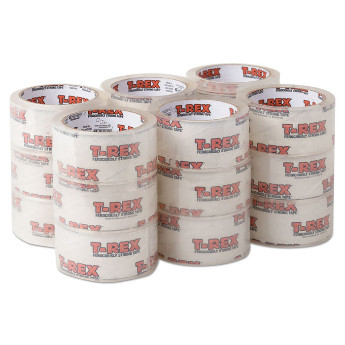 Packaging Tape, 1.88" Core, 1.88" x 35 yds, Crystal Clear, 18/Pack