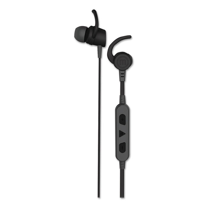 Bluetooth Wireless Earfins, 20" Cord, Black