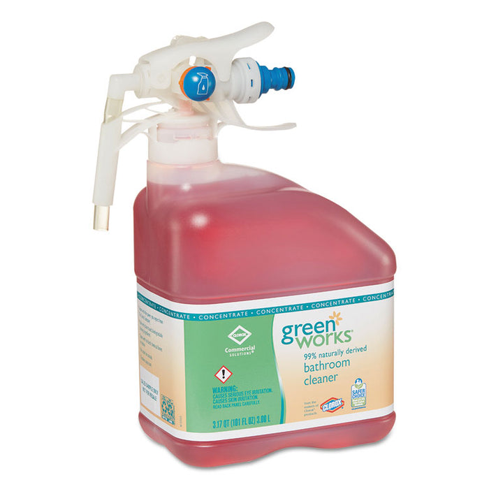 Bathroom Cleaner Concentrate, 101 oz Bottle, 2/Carton