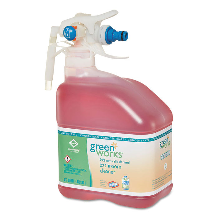 Bathroom Cleaner Concentrate, 101 oz Bottle, 2/Carton