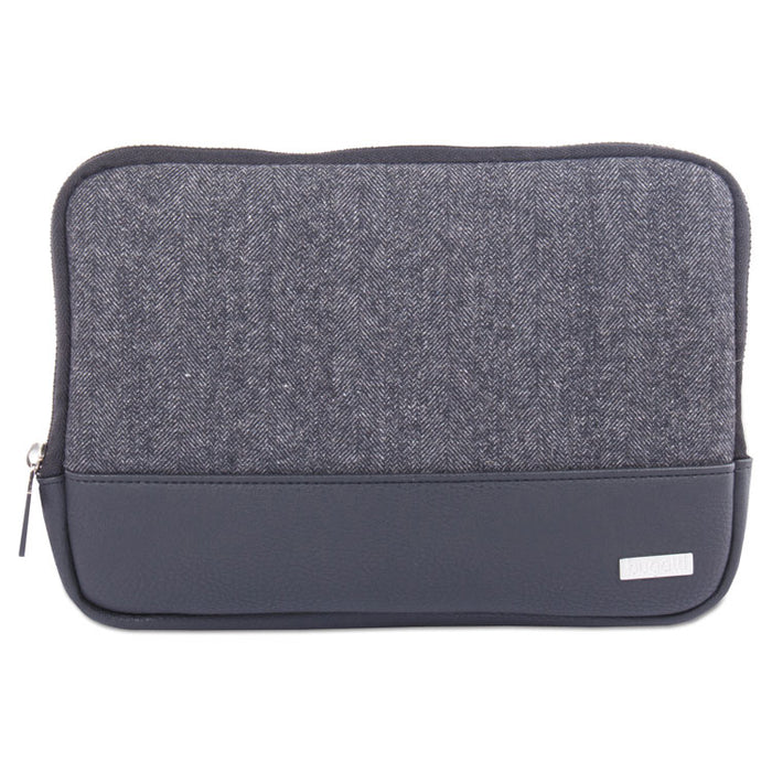 Matt Tablet Sleeve, 7.5" x 0.75" x 7.5", Polyester, Black/Gray