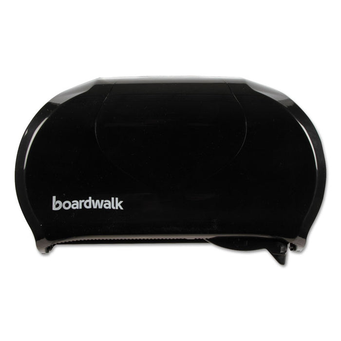 Standard Twin Toilet Tissue Dispenser, 13 x 8 3/4, Black