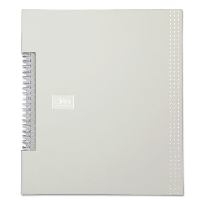Idea Collective Professional Wirebound Notebook, White, 8 1/2 x 11, 80 Pages