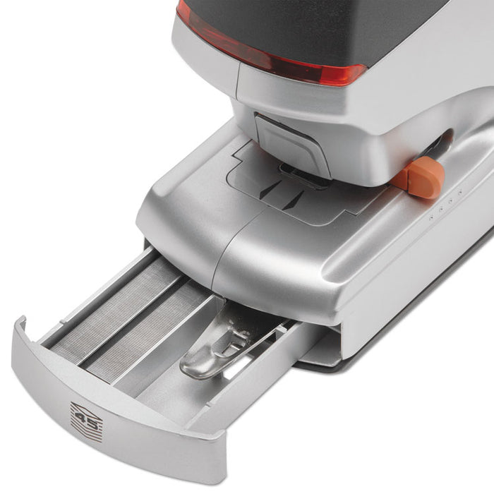 Optima 45 Electric Stapler, 45-Sheet Capacity, Silver