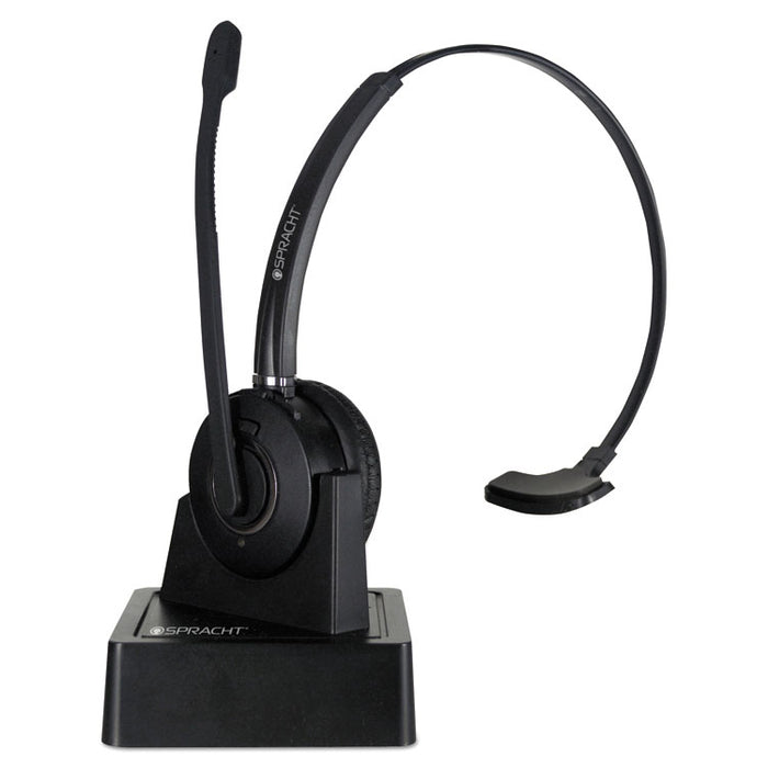 ZuM Maestro Bluetooth Headset, Monaural, Over-the-Head, Black