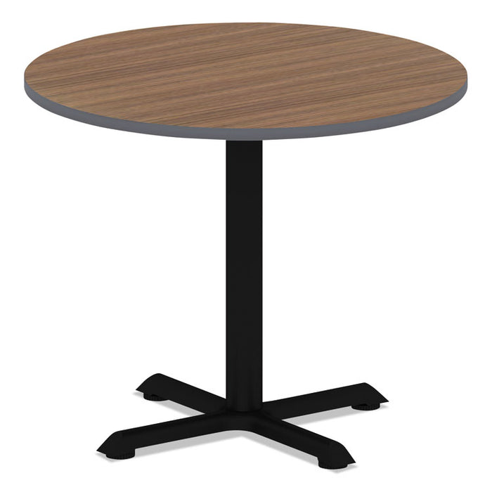 Reversible Laminate Table Top, Round, 35 3/8w x 35 3/8d, Espresso/Walnut