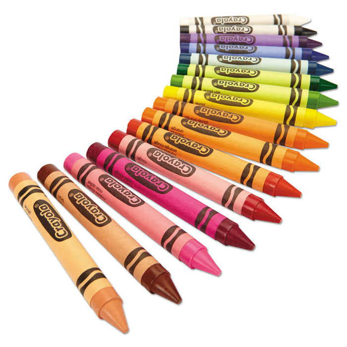 Large Crayons, 16 Colors/Box