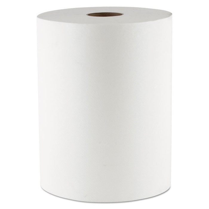 10 Inch TAD Roll Towels, 1-Ply, 10" x 550 ft, White, 6 Rolls/Carton