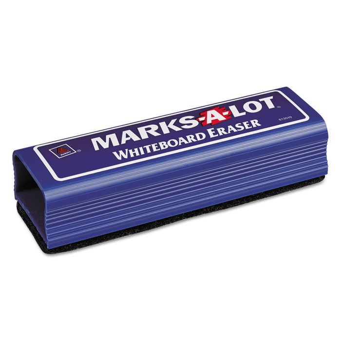 MARKS A LOT Dry Erase Eraser, Felt, 6 1/4w x 1 7/8d x 1 1/4h