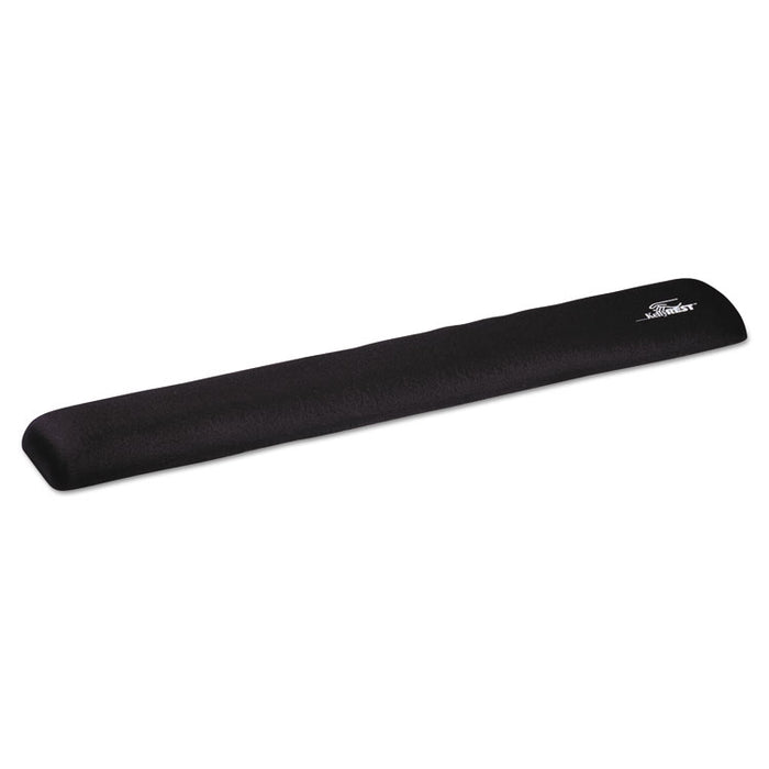 Keyboard Wrist Rest, Memory Foam, Non-Skid Base, 19 x 2-1/2 x 3/4, Black