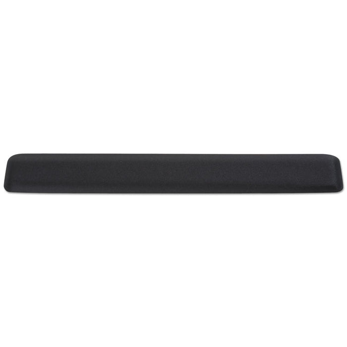 Keyboard Wrist Rest, Memory Foam, Non-Skid Base, 19 x 2-1/2 x 3/4, Black