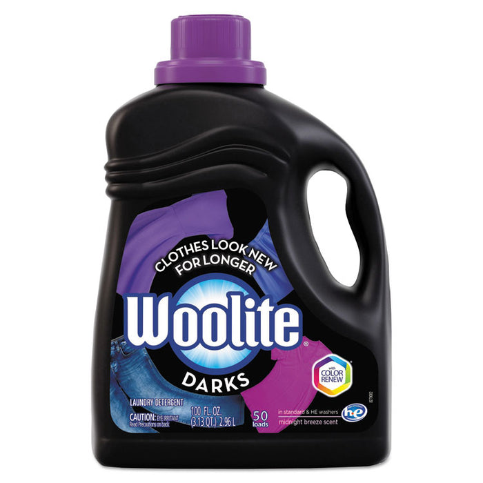 Extra Dark Care Laundry Detergent, 100 oz Bottle
