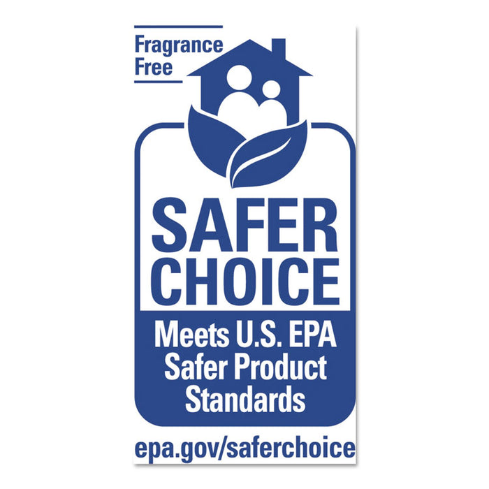 Natural Liquid Laundry Detergent, Free and Clear, 8 oz Bottle, 12/Carton