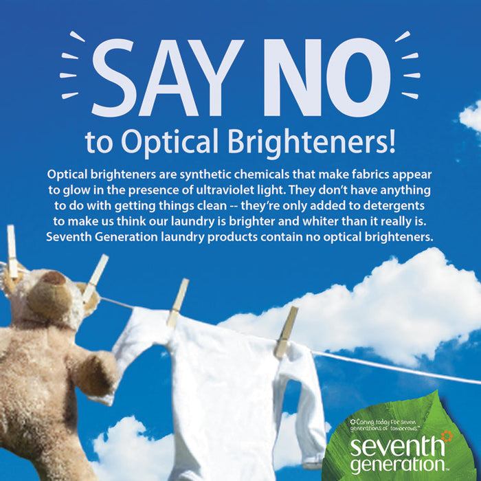 Natural Liquid Laundry Detergent, Free and Clear, 8 oz Bottle, 12/Carton