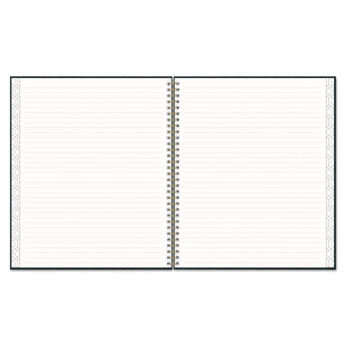 Notebook, 1 Subject, Medium/College Rule, Charcoal Black Cover, 10 x 8, 80 Sheets