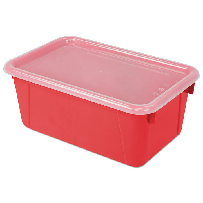 Cubby Bins, 12.25 x 7.75 x 5.13, Red, 6/PK
