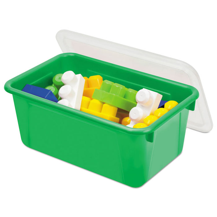 Cubby Bins, 12.25 x 7.75 x 5.13, Green, 6/PK