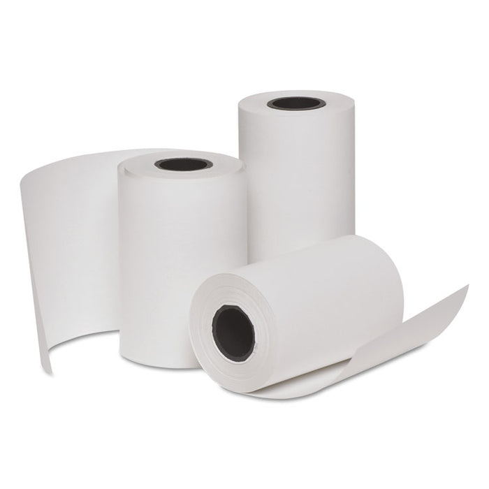 Carbonless Paper Rolls, 2.25" x 85 ft, White, 10/Pack
