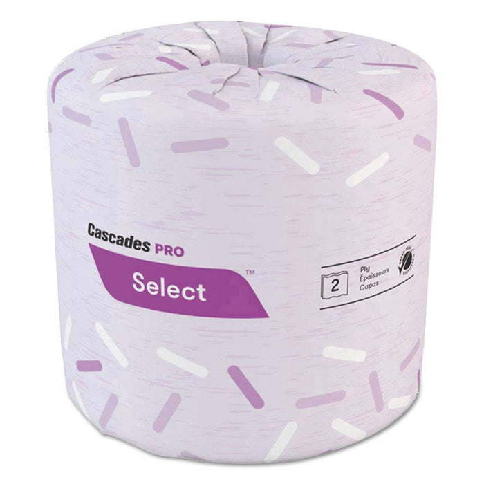 Select Standard Bath Tissue, 2-Ply, White, 500/Roll, 48/Carton