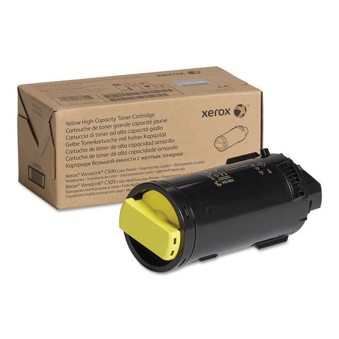 106R03865 High-Yield Toner, 5200 Page-Yield, Yellow
