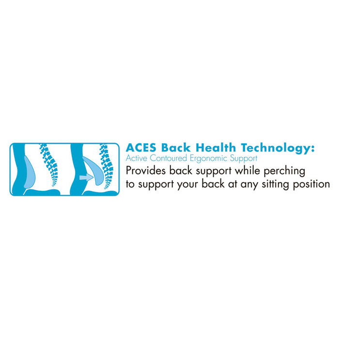 Cosset Ergonomic Task Chair, Supports up to 275 lbs., Gray Seat/Gray Back, Black Base