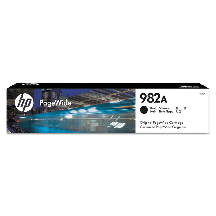 HP 982A, (T0B26A) Black Original PageWide Cartridge