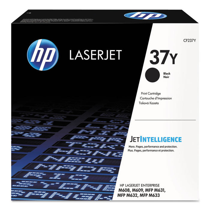 HP 37Y, (CF237Y) Extra High-Yield Black Original LaserJet Toner Cartridge