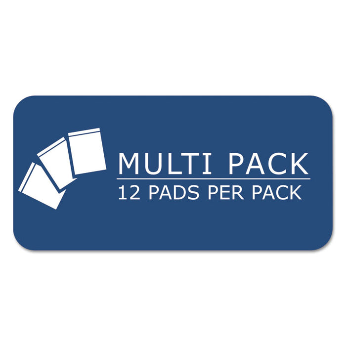 USDA Bio-Preferred Legal Pad, Wide/Legal Rule, 5 x 8, White, 40 Sheets, 12/Pack