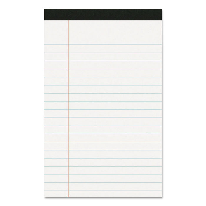 USDA Bio-Preferred Legal Pad, Wide/Legal Rule, 5 x 8, White, 40 Sheets, 12/Pack