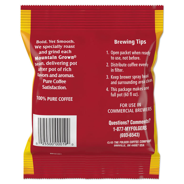 Coffee, Black Silk, 1.4 oz Packet, 42/Carton